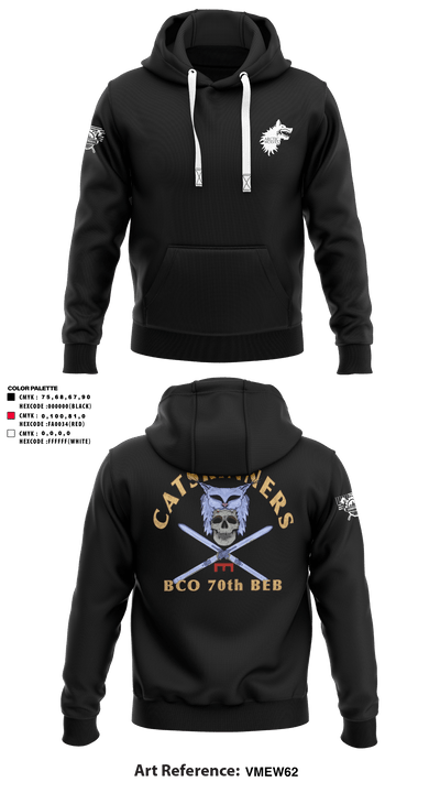 B Co 70th BEB 48404019 Hoodie - 1