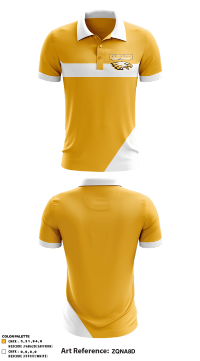 Kankakee Trinity Academy Junior High School 42888581 Short Sleeve Performance Polo - 1
