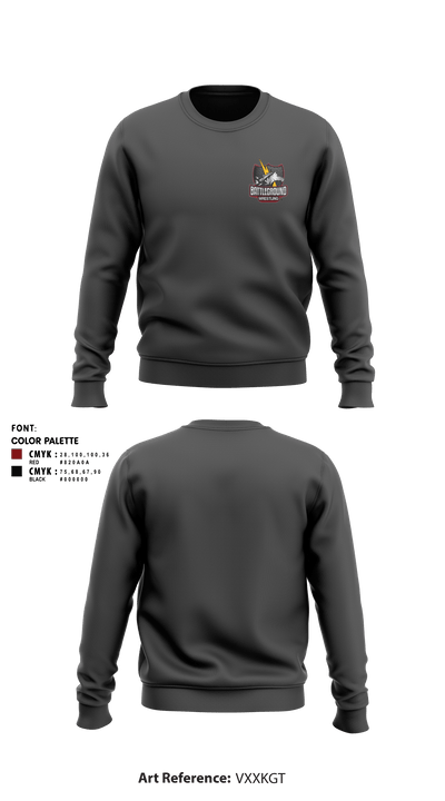BATTLEGROUND WRESTLING 37344542 Crew Neck Sweatshirt - 2