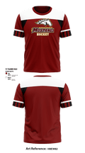Menomonie High School Ice hockey 95189103 Short Sleeve Performance Shirt - 5