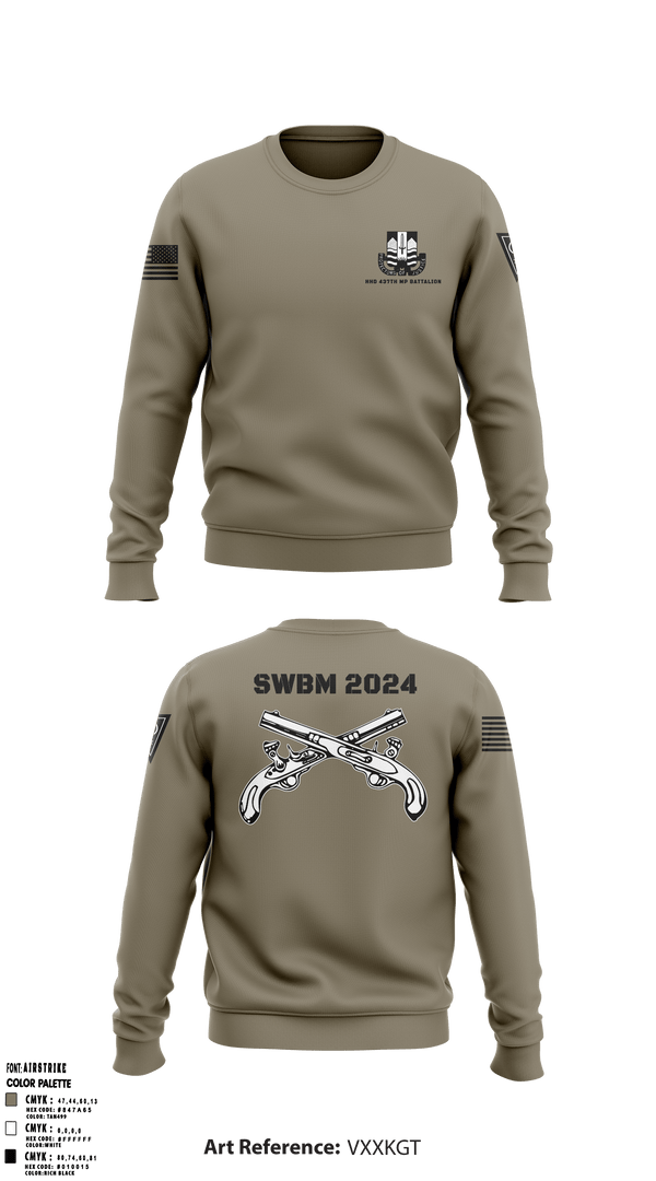 Crew Neck Sweatshirt, , National Guard, Teamtime, Team time, sublimation, custom sports apparel, team uniforms, spirit wear, spiritwear, sports uniforms, custom shirts, team store, custom team store, fundraiser sports, apparel fundraiser