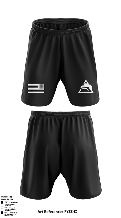 Athletic Shorts With Pockets, B-CO 3-67, Army, Teamtime, Team time, sublimation, custom sports apparel, team uniforms, spirit wear, spiritwear, sports uniforms, custom shirts, team store, custom team store, fundraiser sports, apparel fundraiser