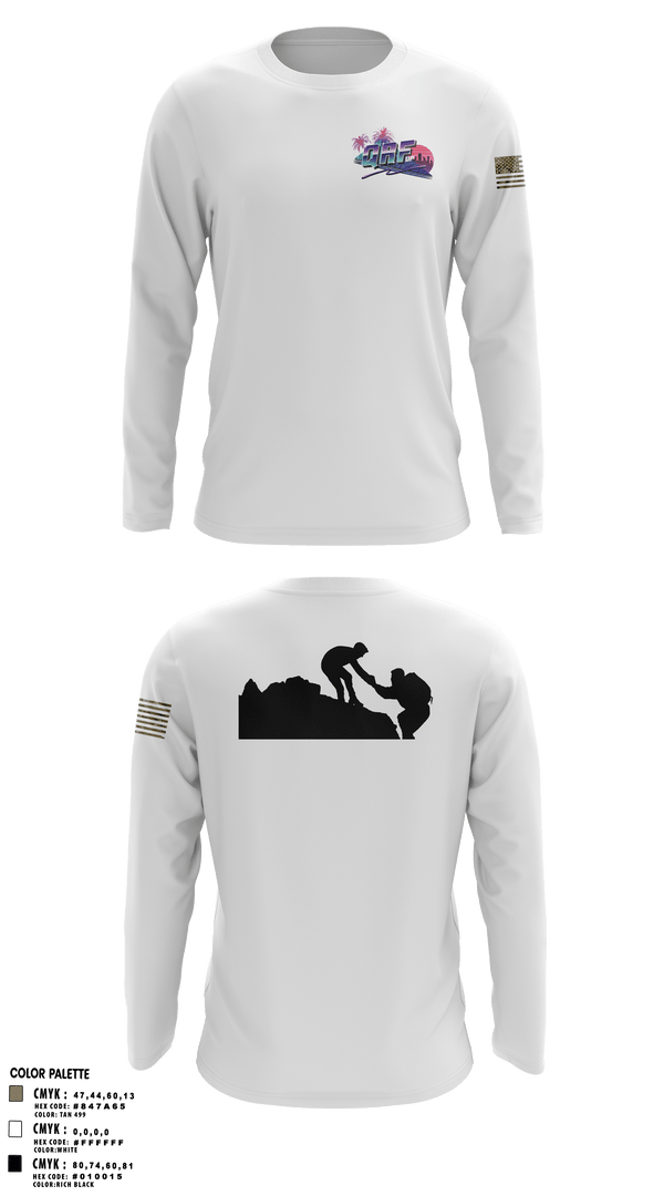 Long Sleeve Performance Shirt, , Marines, Teamtime, Team time, sublimation, custom sports apparel, team uniforms, spirit wear, spiritwear, sports uniforms, custom shirts, team store, custom team store, fundraiser sports, apparel fundraiser