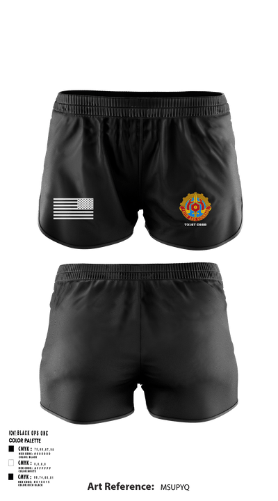 731st CSSB 24478692 Women's Shorts - 1