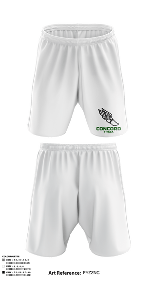 Athletic Shorts With Pockets, Concord High School Track, Cross Country, Teamtime, Team time, sublimation, custom sports apparel, team uniforms, spirit wear, spiritwear, sports uniforms, custom shirts, team store, custom team store, fundraiser sports, apparel fundraiser