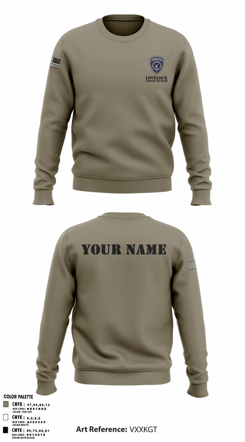 Crew Neck Sweatshirt, , Police, Teamtime, Team time, sublimation, custom sports apparel, team uniforms, spirit wear, spiritwear, sports uniforms, custom shirts, team store, custom team store, fundraiser sports, apparel fundraiser
