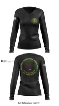 Matadors 46734874 Women's Long Sleeve V-neck Shirt - 1