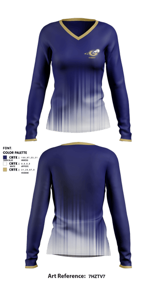Women's Long Sleeve Vneck Shirt, Granby High School Tennis, Tennis, Teamtime, Team time, sublimation, custom sports apparel, team uniforms, spirit wear, spiritwear, sports uniforms, custom shirts, team store, custom team store, fundraiser sports, apparel fundraiser