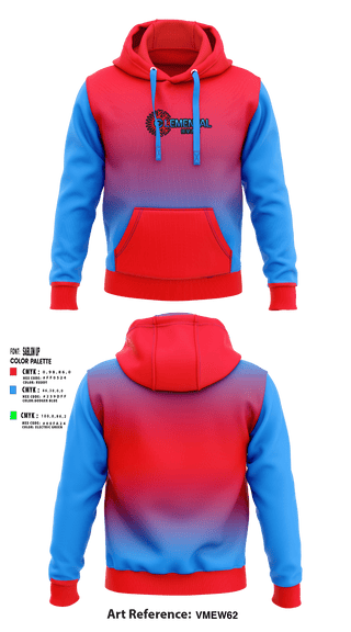 Hoodie, Elemental HVAC, , Teamtime, Team time, sublimation, custom sports apparel, team uniforms, spirit wear, spiritwear, sports uniforms, custom shirts, team store, custom team store, fundraiser sports, apparel fundraiser