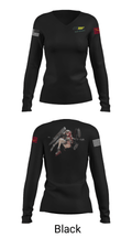 T.B.A 73361652 Women's Long Sleeve V-neck Shirt - 38