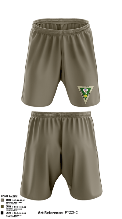 Nuclear Disablement Team 21416676 Athletic Shorts With Pockets - 55