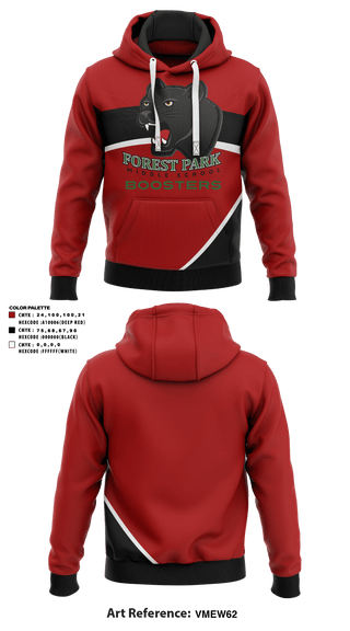 Hoodie, Forest Park Middle School, Spirit Store, Teamtime, Team time, sublimation, custom sports apparel, team uniforms, spirit wear, spiritwear, sports uniforms, custom shirts, team store, custom team store, fundraiser sports, apparel fundraiser