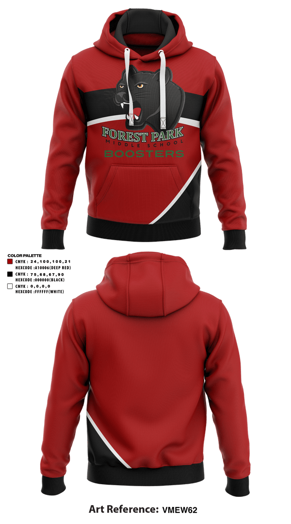 Hoodie, Forest Park Middle School, Spirit Store, Teamtime, Team time, sublimation, custom sports apparel, team uniforms, spirit wear, spiritwear, sports uniforms, custom shirts, team store, custom team store, fundraiser sports, apparel fundraiser
