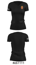 HHB 3rd Battalion, 3rd Field Artillery 61548411 Women's Short Sleeve V-neck Shirt - 19