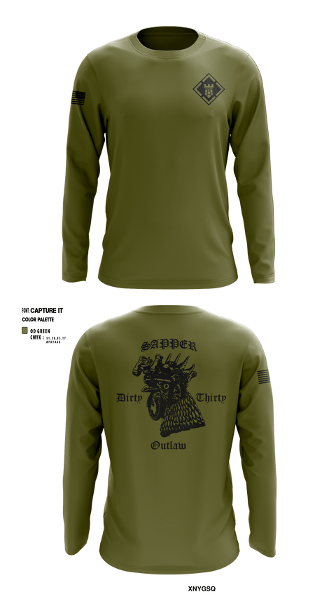 Long Sleeve Performance Shirt, 541st CEC-A, , Teamtime, Team time, sublimation, custom sports apparel, team uniforms, spirit wear, spiritwear, sports uniforms, custom shirts, team store, custom team store, fundraiser sports, apparel fundraiser