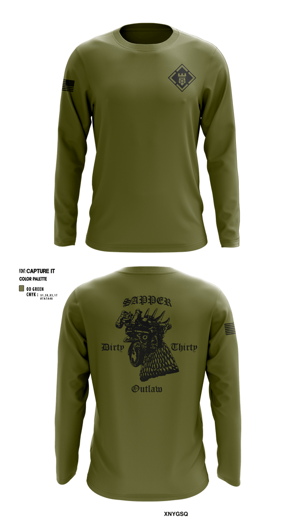Long Sleeve Performance Shirt, 541st CEC-A, , Teamtime, Team time, sublimation, custom sports apparel, team uniforms, spirit wear, spiritwear, sports uniforms, custom shirts, team store, custom team store, fundraiser sports, apparel fundraiser