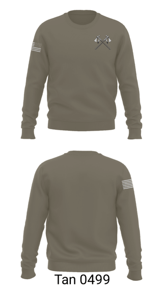 Crew Neck Sweatshirt, , Army, Teamtime, Team time, sublimation, custom sports apparel, team uniforms, spirit wear, spiritwear, sports uniforms, custom shirts, team store, custom team store, fundraiser sports, apparel fundraiser
