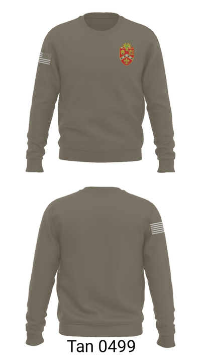 HHB 3rd Battalion, 3rd Field Artillery 61548411 Crew Neck Sweatshirt - 11