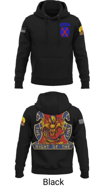 2nd battalion 14th infantry regiment 17334538 Hoodie - 45