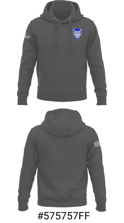 Tipton Middle School Cross Country 80012614 Hoodie - 28