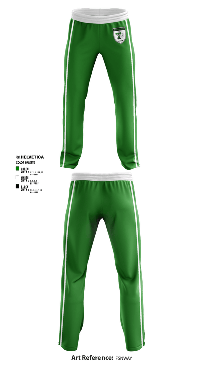 Thatcher High School Soccer 81809705 Sweatpants - 1