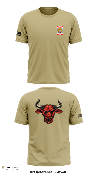 Bravo Bulls 3714911 Short Sleeve Performance Shirt - 2