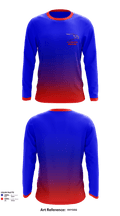 Ellinwood Middle School Wrestling 16359610 Long Sleeve Rash Guard Shirt - 1