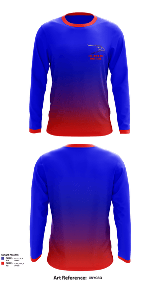 Long Sleeve Rash Guard Shirt, Ellinwood Middle School Wrestling, Wrestling, Teamtime, Team time, sublimation, custom sports apparel, team uniforms, spirit wear, spiritwear, sports uniforms, custom shirts, team store, custom team store, fundraiser sports, apparel fundraiser