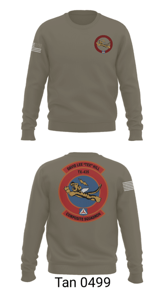 Crew Neck Sweatshirt, , Air Force, Teamtime, Team time, sublimation, custom sports apparel, team uniforms, spirit wear, spiritwear, sports uniforms, custom shirts, team store, custom team store, fundraiser sports, apparel fundraiser