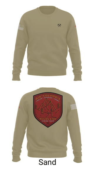 Crew Neck Sweatshirt, , Fire Department, Teamtime, Team time, sublimation, custom sports apparel, team uniforms, spirit wear, spiritwear, sports uniforms, custom shirts, team store, custom team store, fundraiser sports, apparel fundraiser