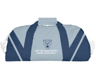 Duffle Bag, KIPP Columbus Middle School Basketball, Women's Basketball, Teamtime, Team time, sublimation, custom sports apparel, team uniforms, spirit wear, spiritwear, sports uniforms, custom shirts, team store, custom team store, fundraiser sports, apparel fundraiser