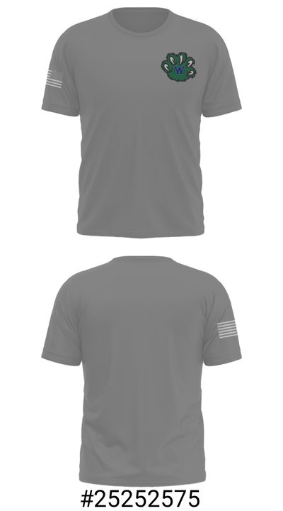 Woodgrove High School Cheer 34259448 Short Sleeve Performance Shirt - 18