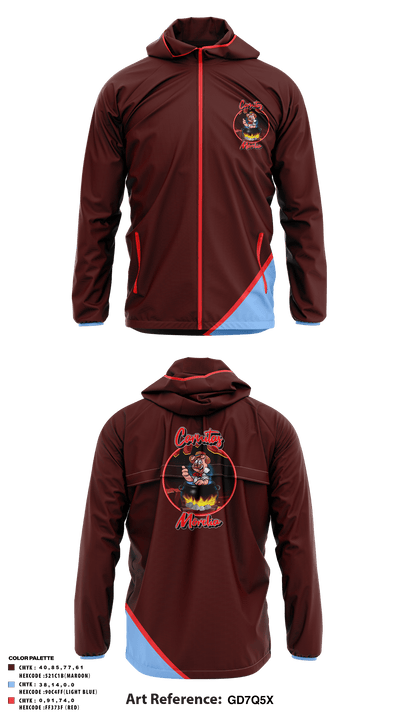 Carnitas Morelia 22519234 Windbreaker - 1