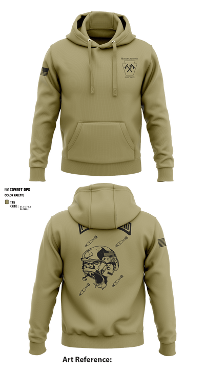 1-111th IN BN ** 38506759 Hoodie - 9