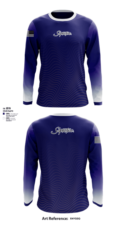 Signature Flight Support 84449497 Long Sleeve Performance Shirt - 1