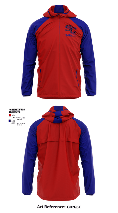 South Central High School Cheer 2672951 Windbreaker - 1