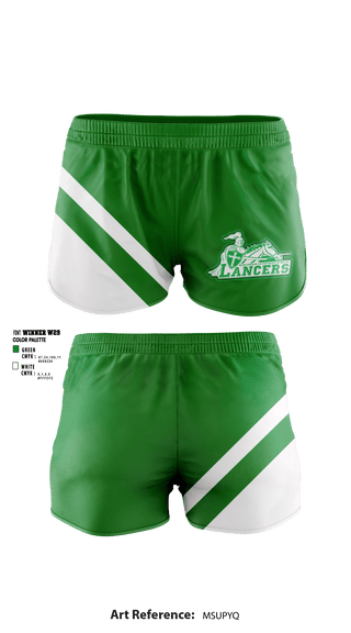 Women's Shorts, Wisconsin Lutheran Middle School, Spirit Store, Teamtime, Team time, sublimation, custom sports apparel, team uniforms, spirit wear, spiritwear, sports uniforms, custom shirts, team store, custom team store, fundraiser sports, apparel fundraiser