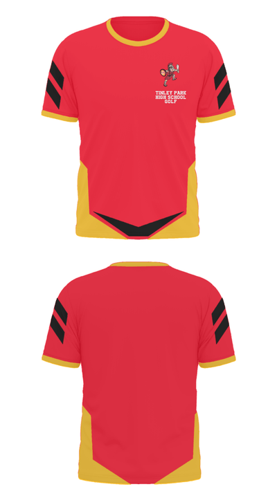 Tinley Park High School Golf 43156089 Short Sleeve Performance Polo - 28