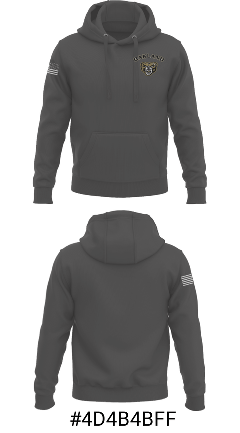 Hoodie, Oakland University Golf, Golf, Teamtime, Team time, sublimation, custom sports apparel, team uniforms, spirit wear, spiritwear, sports uniforms, custom shirts, team store, custom team store, fundraiser sports, apparel fundraiser