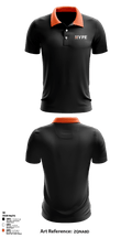 Hype Socks Basketball 37101968 Short Sleeve Performance Polo - 3