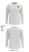 University Of Southern California Diving 38780209 Long Sleeve Performance Shirt - 4