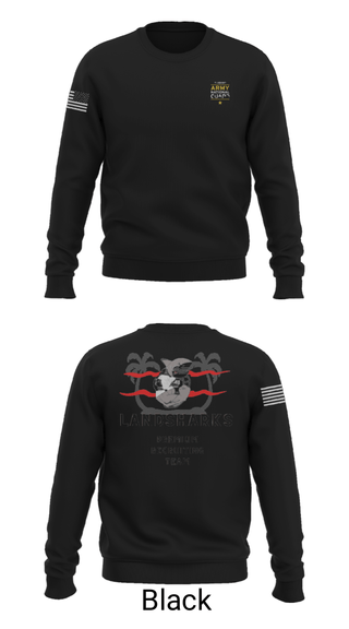 Crew Neck Sweatshirt, , National Guard, Teamtime, Team time, sublimation, custom sports apparel, team uniforms, spirit wear, spiritwear, sports uniforms, custom shirts, team store, custom team store, fundraiser sports, apparel fundraiser