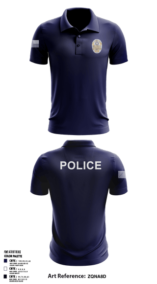 Short Sleeve Performance Polo, , Police, Teamtime, Team time, sublimation, custom sports apparel, team uniforms, spirit wear, spiritwear, sports uniforms, custom shirts, team store, custom team store, fundraiser sports, apparel fundraiser