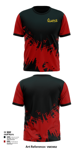 Short Sleeve Performance Shirt, Quest, , Teamtime, Team time, sublimation, custom sports apparel, team uniforms, spirit wear, spiritwear, sports uniforms, custom shirts, team store, custom team store, fundraiser sports, apparel fundraiser