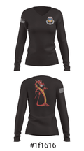 Mighty S1 34213142 Women's Long Sleeve V-neck Shirt - 36