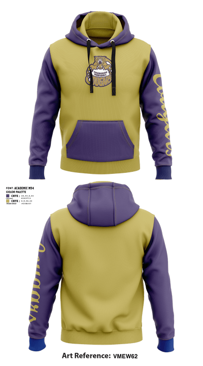 Thurgood Marshall Cougars 55280380 Hoodie - 2