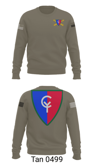 Crew Neck Sweatshirt, , National Guard, Teamtime, Team time, sublimation, custom sports apparel, team uniforms, spirit wear, spiritwear, sports uniforms, custom shirts, team store, custom team store, fundraiser sports, apparel fundraiser