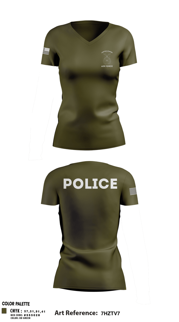 Women's Short Sleeve Vneck Shirt, SFS, Air Force, Teamtime, Team time, sublimation, custom sports apparel, team uniforms, spirit wear, spiritwear, sports uniforms, custom shirts, team store, custom team store, fundraiser sports, apparel fundraiser