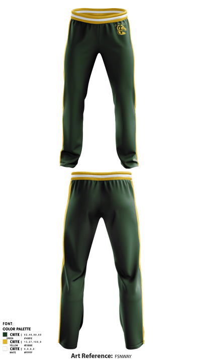 Temple City High School Volleyball 8349328 Sweatpants - 1