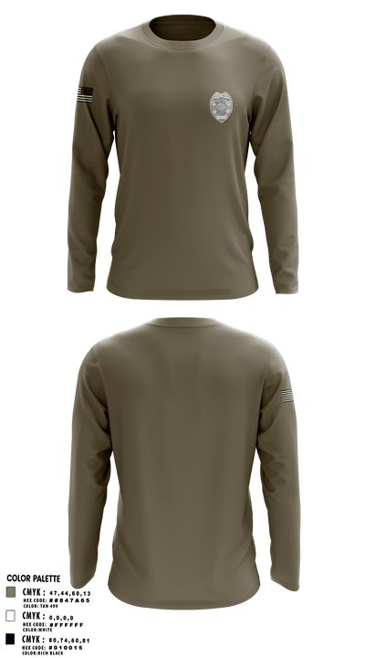 Shalom Austin Security 6197211 Long Sleeve Performance Shirt - 1